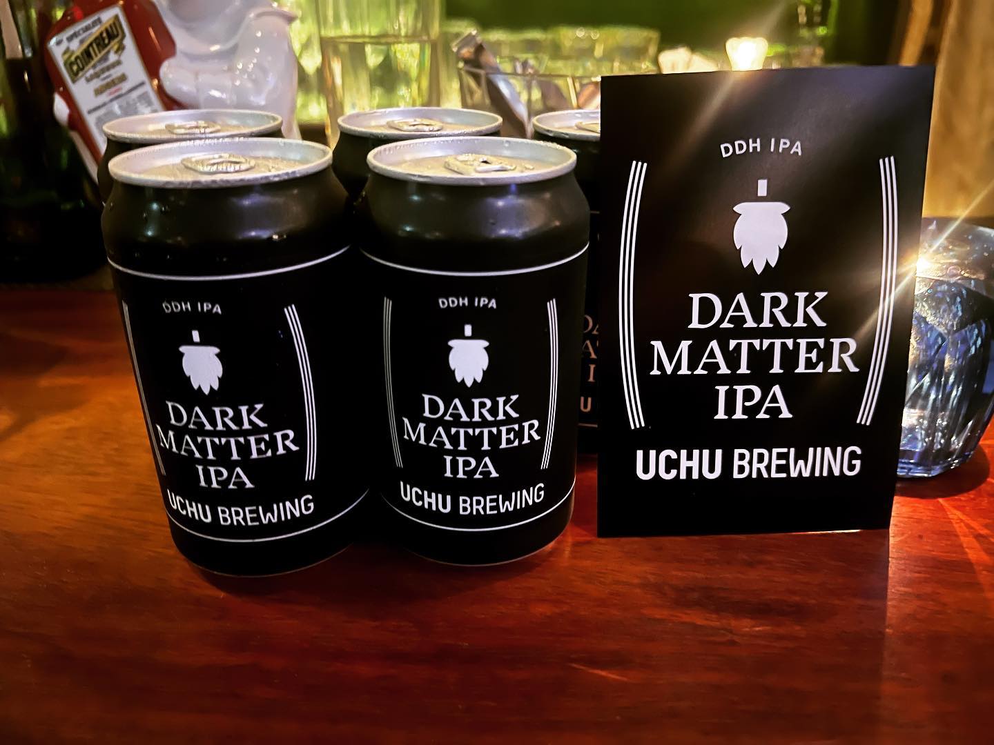 DARKMATTERIPA UCHUBREWING クラフトビール　犀川沿いの夜景 金沢片町カラオケ　金沢片町るたん