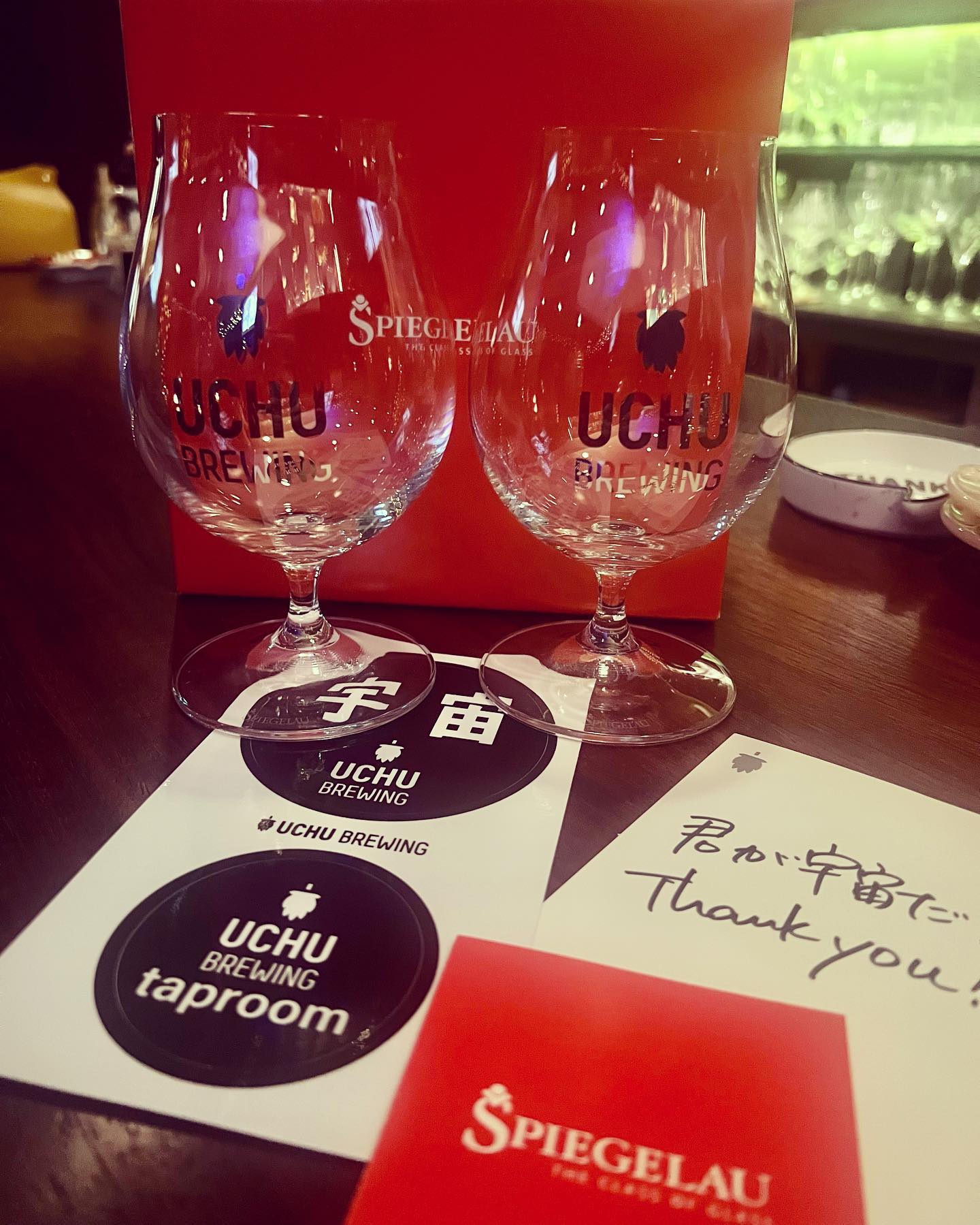 UCHU BREWING Spiegelau シュピゲラウ クラウドファンディング 金沢片町るたん