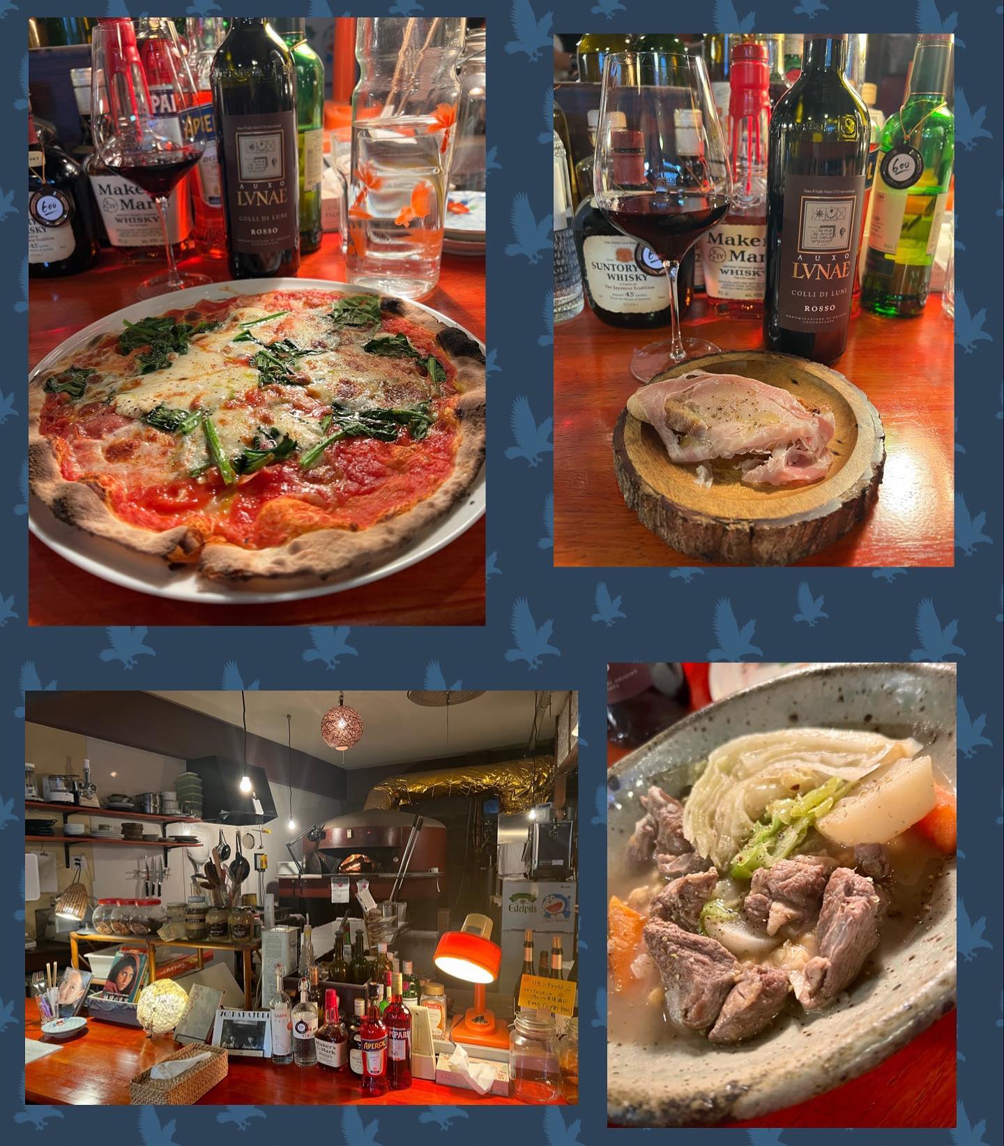 武蔵のPIZZERIA ROMANA LEON カラオケが歌える店　犀川沿いの夜景 金沢片町るたん